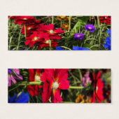 iriserende Bladwijzer Mini Visitekaartjes (Voorkant /achterkant)