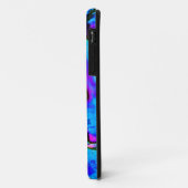 Iriserende Blauw Groen Paars Gemarmerd Mooie Case-Mate iPhone Case (Achterkant/links)