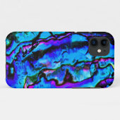 Iriserende Blauw Groen Paars Gemarmerd Mooie Case-Mate iPhone Case (Achterkant (horizontaal))
