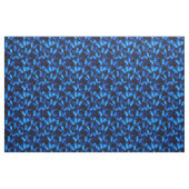 iriserende blauwe vlinderstof stof (Fat Quarter)