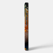 iriserende burst Abstract citrine topaz-kristal Case-Mate iPhone Case (Achterkant / Links)