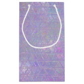 Iriserende design geschenktas klein cadeauzakje (Achterkant)