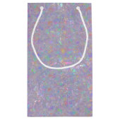 Iriserende design geschenktas klein cadeauzakje (Achterkant)