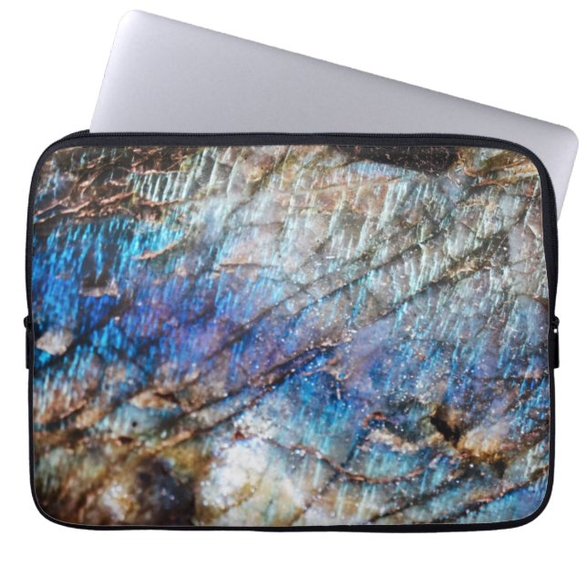iriserende diepte laptop sleeve (Voorkant)
