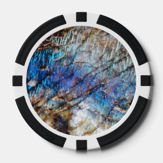 iriserende diepte poker chips (Voorkant)