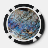 iriserende diepte poker chips (Achterkant)