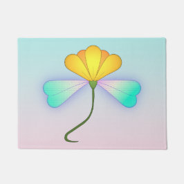 Iriserende Drakenbloem Deurmat