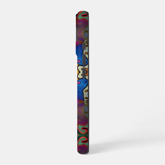 iriserende droom iPhone 16 hoesje (Linkerkant)