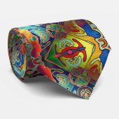 iriserende droom stropdas (Opgerold)