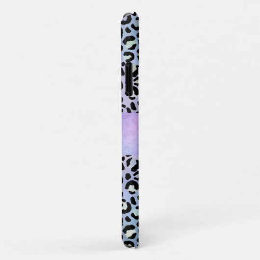 Iriserende Folie Regenboog Leopard Paarse Case-Mate iPhone Case (Achterkant/rechts)