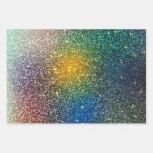 Iriserende glitter inpakpapier vel (Voorkant 3)