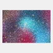 Iriserende glitter inpakpapier vel (Voorkant 2)