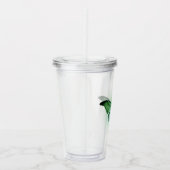 Iriserende Groene Vlinder Acryl Drinkbeker (Rechts)