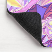 iriserende holografische Folie textuur Muismat (Hoek)