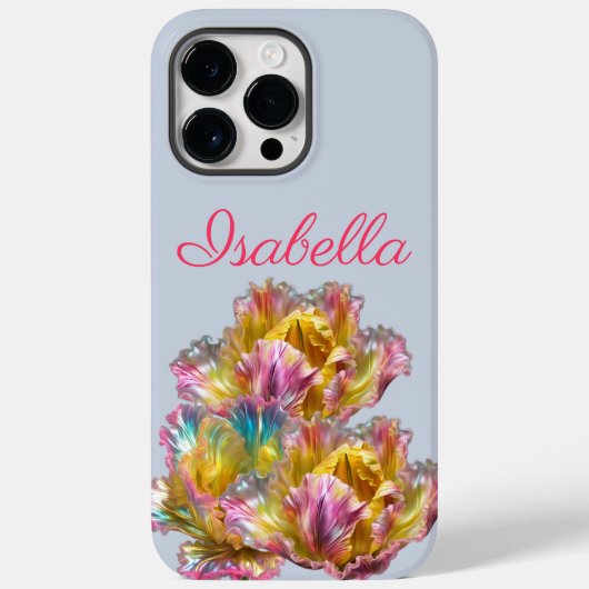 Iriserende holografische gescheurde tulp Case-Mate iPhone case (Achterkant)