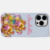 Iriserende holografische gescheurde tulp Case-Mate iPhone case (Achterkant (horizontaal))