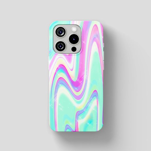 Iriserende holografische vloeibare werveling Case-Mate iPhone case