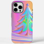 iriserende kerstboom Case-Mate iPhone case (Achterkant)