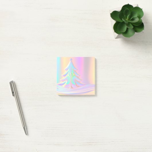 iriserende kerstboom post-it® notes (Kantoor)