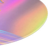 iriserende kerstboom snijplank (Hoek)