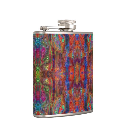 Iriserende lavagolf kolf heupfles (Rechts)