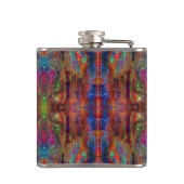 Iriserende lavagolf kolf heupfles (Achterkant)