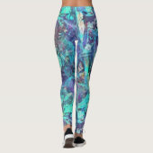 iriserende leggings (Achterkant)