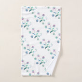 IRISERENDE LENTE BLOEIEN BADKAMER HANDDOEK SET (Handdoek)