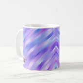 Iriserende linten gepersonaliseerde koffie Mok (Voorkant links)