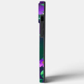 Iriserende mardi gras achtergrond met kralen Case-Mate iPhone case (Achterkant / Links)