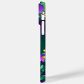 Iriserende mardi gras achtergrond met kralen Case-Mate iPhone case (Achterkant / Links)
