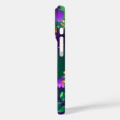 Iriserende mardi gras achtergrond met kralen Case-Mate iPhone case (Achterkant / Links)