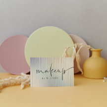 Iriserende moderne make-up artiest