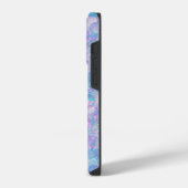 Iriserende Opal Glas Cabochons iPhone Hoesje (Linkerkant)