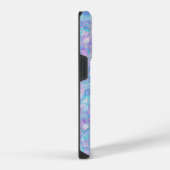 Iriserende Opal Glas Cabochons iPhone Hoesje (Rechterkant)