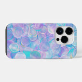 Iriserende Opal Glas Cabochons iPhone Hoesje (Achterkant horizontaal)