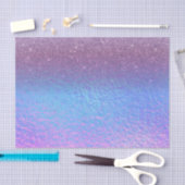 iriserende Paarse fading-glitter Tissuepapier (Craft)
