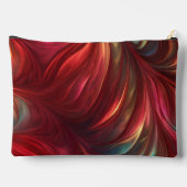 iriserende rode Abstracte werveling Etui (Achterkant)