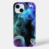 Iriserende rook op zwart Case-Mate iPhone case (Achterkant)