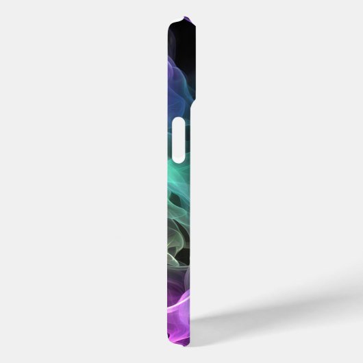 Iriserende rook op zwart Case-Mate iPhone case (Achterkant / Rechts)