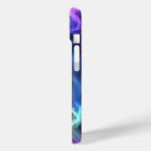 Iriserende rook op zwart Case-Mate iPhone case (Achterkant / Links)