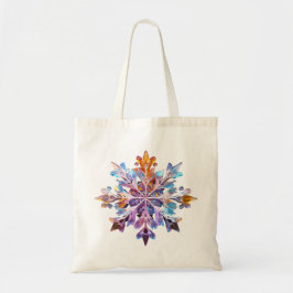 "Iriserende sneeuwvlokken Tote Bag