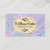 Iriserende Vloeistof Visitekaartje (Voorkant)