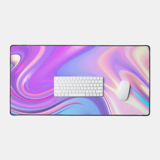 iriserende vloeistofbeweging bureaumat (Keyboard & Muis)