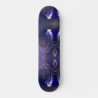Iriserende witte kwal, 7 3/4 "Skateboard Deck Persoonlijk Skateboard