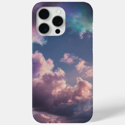 Iriserende Wolken Regenboog Meisje Modern Case-Mate iPhone Case (Achterkant)