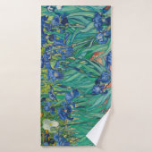 Irises, 1889 badhanddoek (Badhanddoek)
