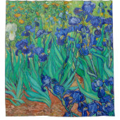 Irises, 1889 by Vincent van Gogh Douchegordijn (Voorkant)