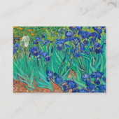Irises, 1889 by Vincent van Gogh Visitekaartje (Voorkant)