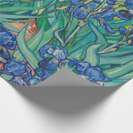 Irises, 1889 cadeaupapier (Hoek)